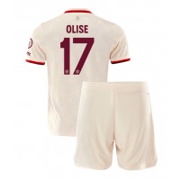 Camisa de time de futebol Bayern Munich Michael Olise #17 Replicas 3º Equipamento Infantil 2024-25 Manga Curta (+ Calças curtas)